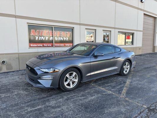 Before the car was tinted