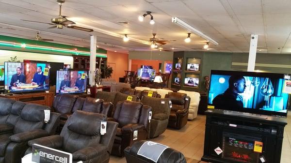 Huge selevtion of HDTVs, Furniture, and Television Stands