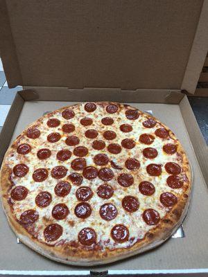 Pepperoni pizza