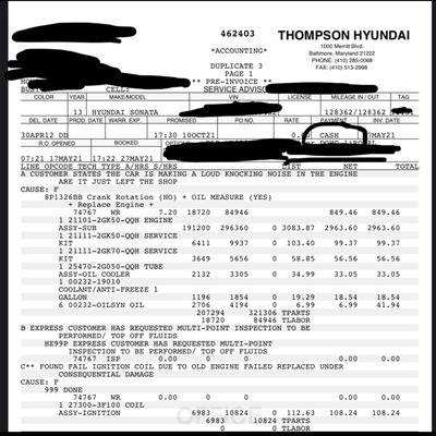 I paid 7000$ for ENGINE