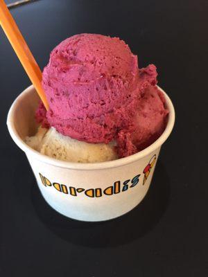 Blackberry Cabernet & Carmel Rum Ice Cream