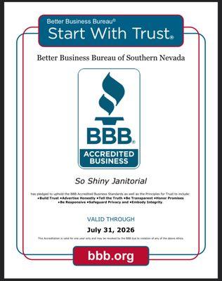 So Shiny Janitorial
