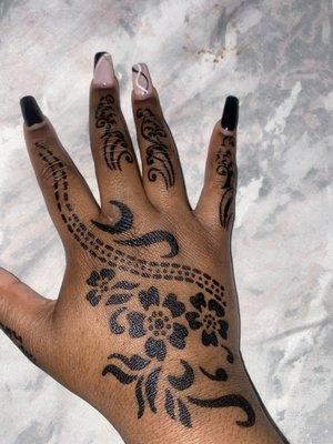 Henna Temporary Tattoo