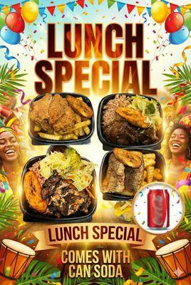 Lunch Specials available Mon-Thur from 10:30am-2:00pm