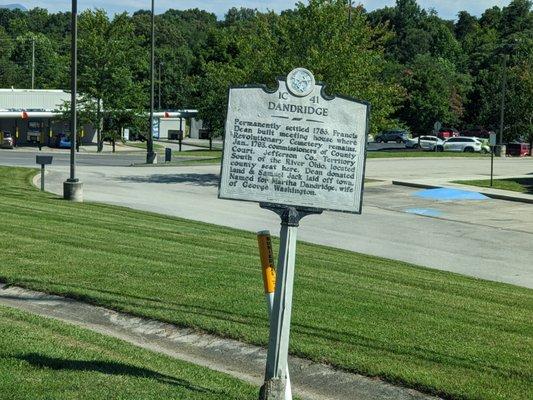 Dandridge Historical Marker