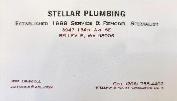 Stellar Plumbing