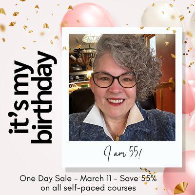 SAVE 55% Off on digital, self-paced courses