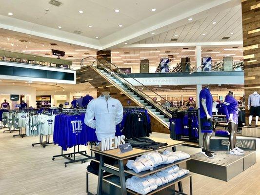 TCU Bookstore clothing merchandise