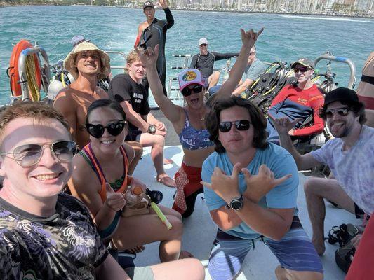 My dive group was the best! Thank you dive master Erin and assistant Patrick!