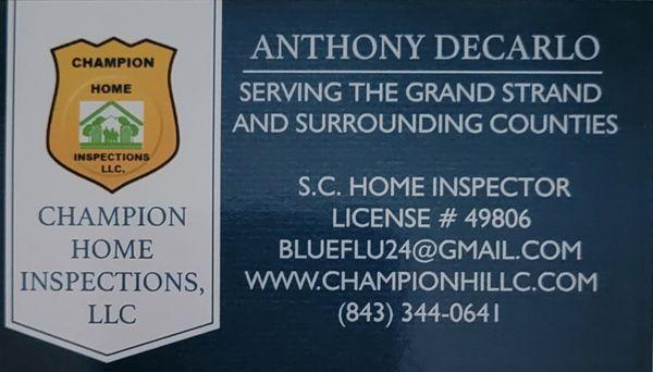 Champion Home Inspections