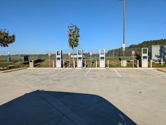 Electrify America Charging Station, Leeds