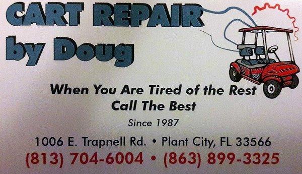 Cart Repair By Doug