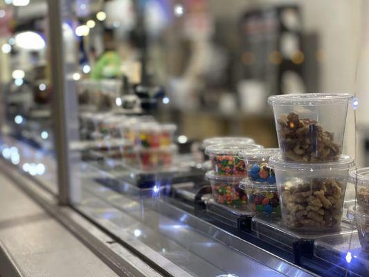 Toppings; and lots of it!