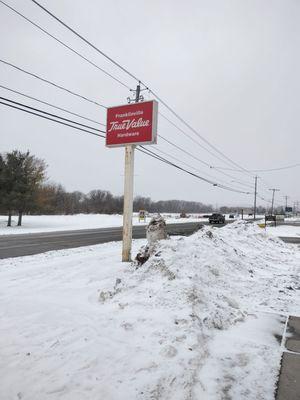 Sign on Hwy 16