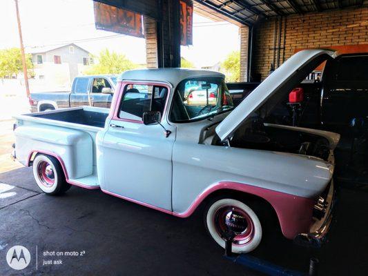 Next truck that someone else could not finish. But Camelback automotive will get it done