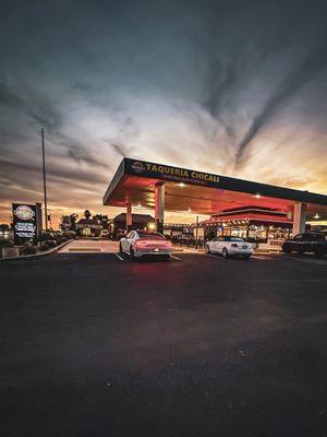 Our Beautiful Family Owned Taqueria, 15+ year old abandoned gas station brought to life for you to enjoy. Come check us out!