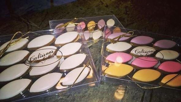 Mix of size and flavours of this sweet treat