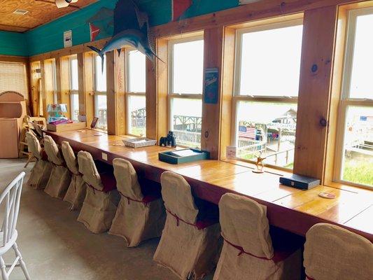 Lots of comfy seating!