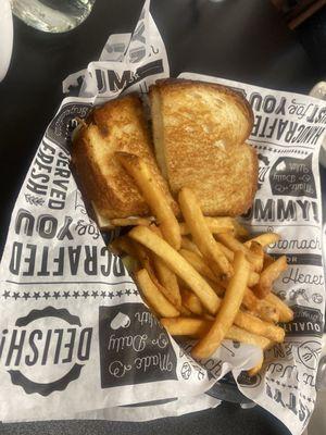 Grilled cheese was incredible ! Buttery and soft while crispy on the outside