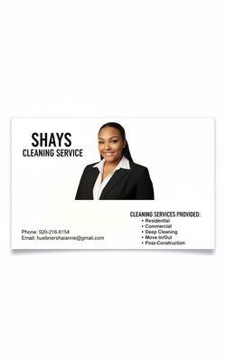 Shays Cleaning Service