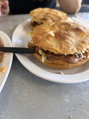 Orden de Gorditas de carnitas