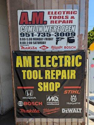 A.M. Electrical Tool Repair