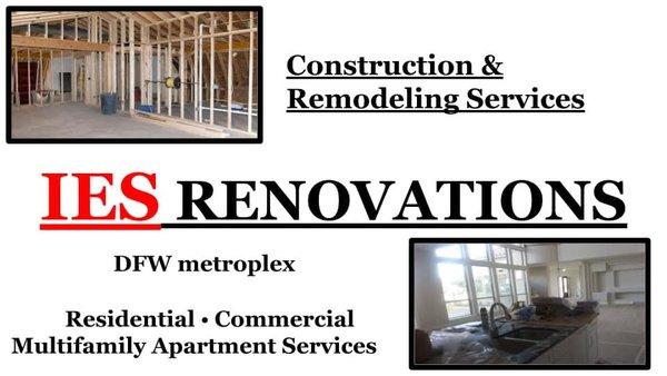 IES RENOVATIONS