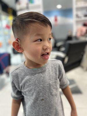 He loves his new hair