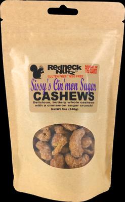 Sissy's Cinnamon Sugar Cashews