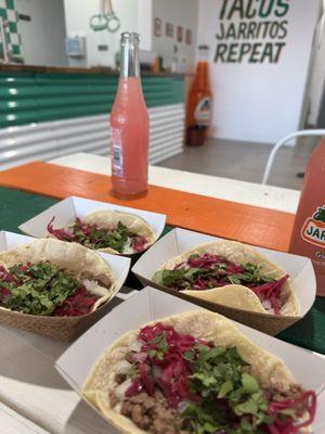 Carne asada tacos - fully loaded