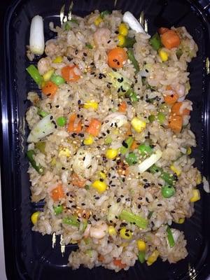Fried Rice with shrimp...yummy!
