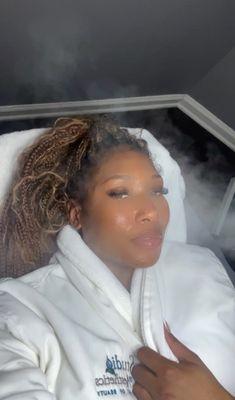 Facial steaming