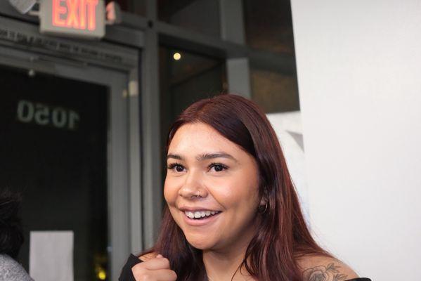 Hair result's afterwards