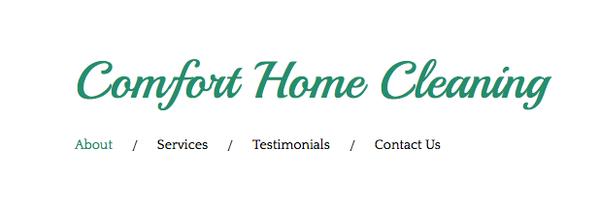 Comfort Home Cleaning
