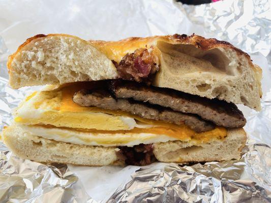 Bagel Two Eggs & Cheese