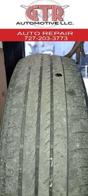 Don't let tires get like this!
GTR Automotive LLC -Family owned - auto repair and tire. - serving west Pasco and the port richey area.