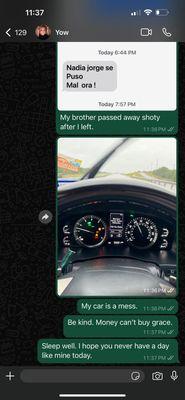 My car was damaged during their towing.