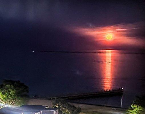 View from master bedroom