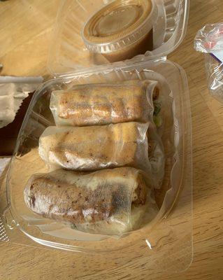 Tofu summer roll