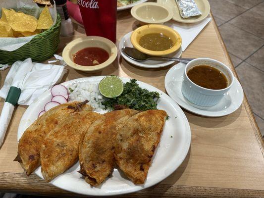 Quesabirria with Consume