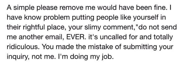 I made the MISTAKE of submitting an inquiry about a specific house only to be bombarded by emails from this guy. What a joke.