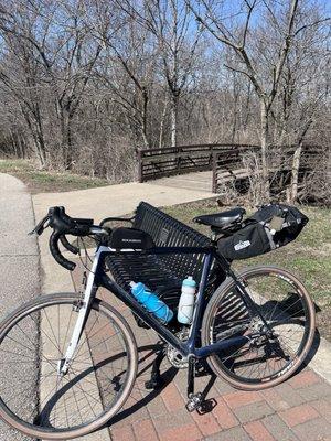 Little side park off the trail