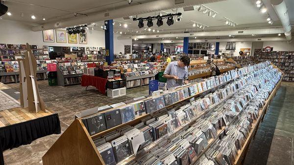 You come for the stacks and rows of fine music