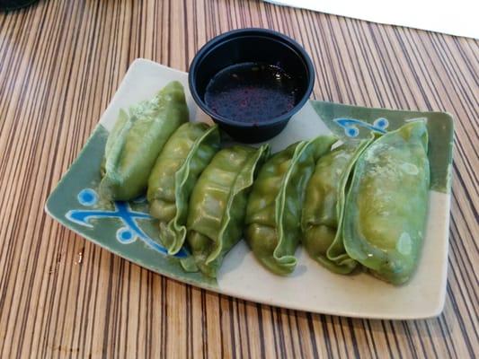 vegetable gyozas