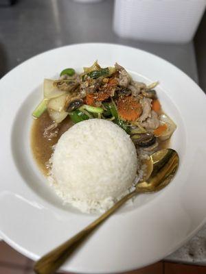 Flesh Ginger chicken