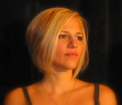 ready for the runway.. easy hair!