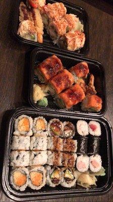Chopstix Roll ($10.99), Magic Roll ($11.99), Any 3 Rolls Maki Combo ($9.99)