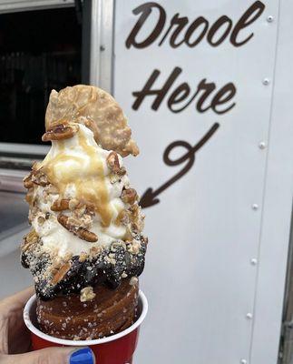 The salt cone is sooo good.