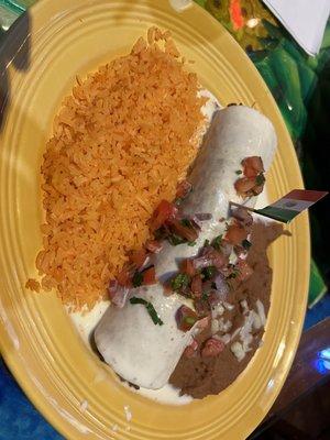 Steak & Cheese Burrito