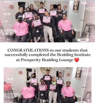 Braiding Institute Grads